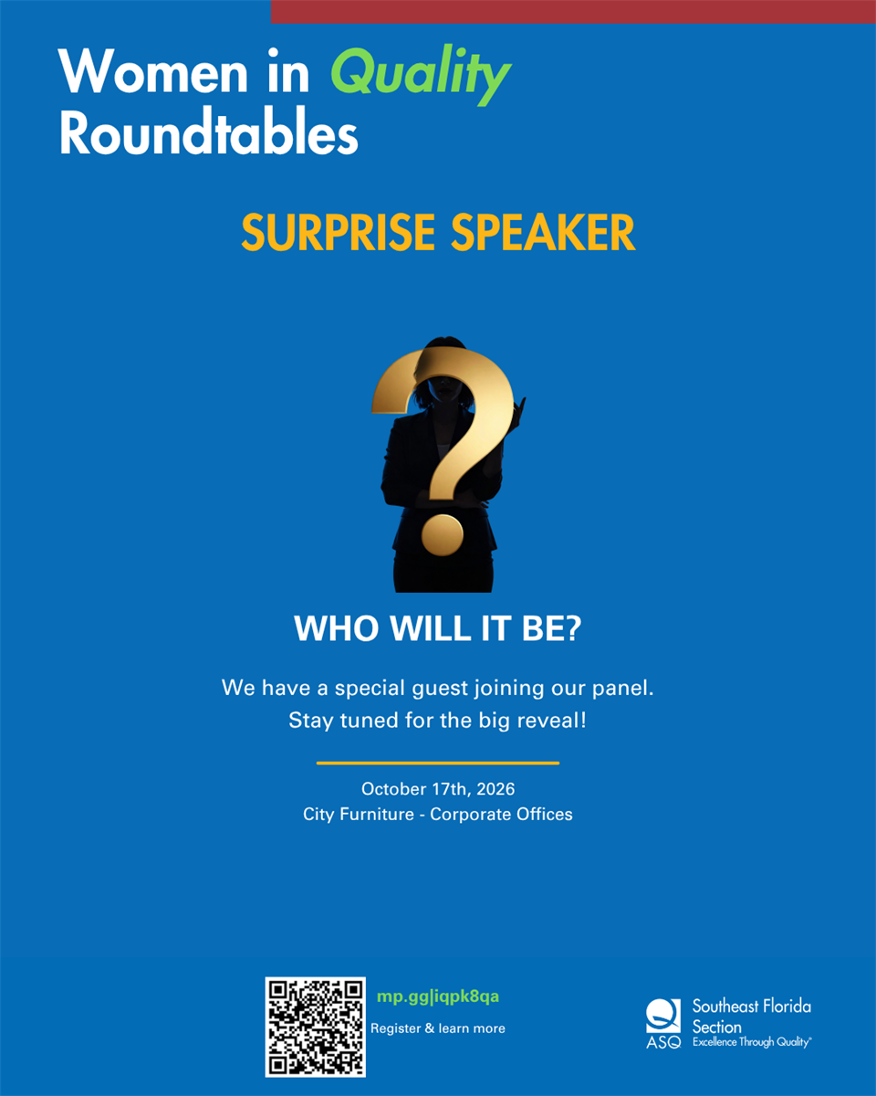 Women in Quality Roundtable 2026